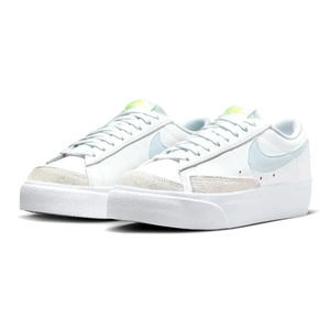 Nike Blazer Low Platform (Womens Size 10) Shoes DJ0292 112 White/Blue Tint/Light